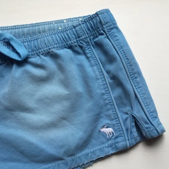Abercrombie & Fitch blue shorts - Picture 3 of 4